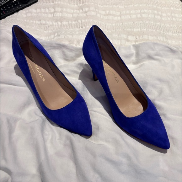Kurt Geiger Shoes - Kurt Geiger Blue Heeled Elegance